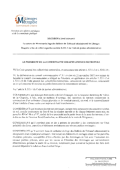 Décision concernant la saisine de Monsieur le Juge des Référés du Tribunal administratif de Limoges – Requête à fins de référé expertise (article R.532-1 du Code de justice administrative)