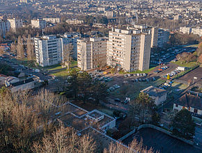 Galerie photos - Évolution du quartier des Portes Ferrées site internet Limoges Métropole - Agrandir l'image (fenêtre modale)