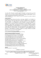 Convention de partenariat avec l'Association départementale d'information pour le logement (ADIL), emportant renouvellement de l’adhésion de Limoges Métropole à l’ADIL