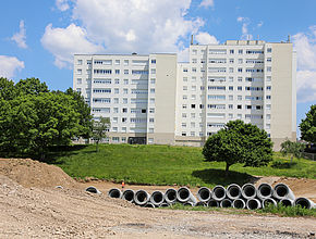 Galerie photos - Évolution du quartier des Portes Ferrées site internet Limoges Métropole - Agrandir l'image (fenêtre modale)