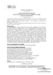 Autorisation de conclure une convention de mise à disposition à titre précaire avec Monsieur PREVOST d’une parcelle sise à Verneuil-sur-Vienne lieudit Grandvaud