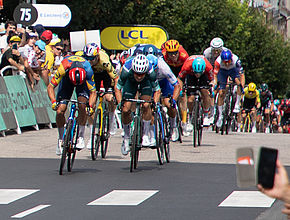 Arrivée du Tour de France 2023 à Limoges - Agrandir l'image (fenêtre modale)