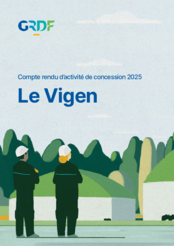 Compte-rendu d'activité de concession 2025 - Le Vigen - GRDF