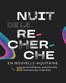 Affiche Nuit de la recherche 2025 à Limoges 