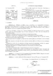 Arrêté portant délégation de signature à Mme Maële TIJERAS, Directrice au sein du Pôle renouvellement urbain, habitat et développement social