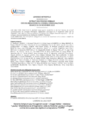 Garantie d'emprunt pour le logement social - Limoges Habitat - résidence "Lyautey" réhabilitation de 60 logements 1 allée du Maréchal Lyautey à Limoges - contrat de la caisse des dépôts et consignations n°149757