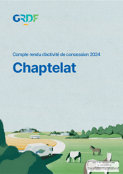 Compte-rendu d'activités GRDF Chaptelat 2024
