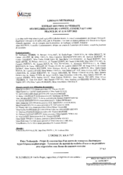 Ester Technopole - Projet de construction d'un centre de ressources électronique-hyperfréquences-photonique - Lancement du marché de maîtrise d'oeuvre en procédure avec négociation sous forme de concours restreint