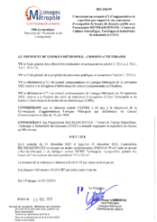 Décision concernant un avenant n°1 d'augmentation de superficie par rapport à une convention d'occupation de locaux du domaine public avec l'association RECREASCIENCES- Centre de Culture Scientifique, Technique et Industrielle du Limousin (CCSTI)
