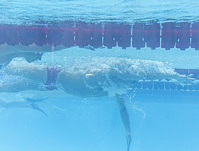 Entrainement à Limoges de l'équipe de France de Natation Paralympique pour les Jeux de Paris 2024 - Agrandir l'image (fenêtre modale)