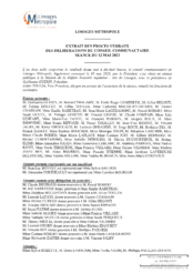 Adoption du compte administratif 2022