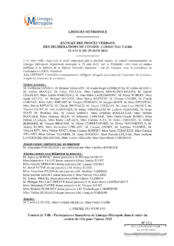 Contrat de Ville - Participations financières de Limoges Métropole dans le cadre du contrat de ville pour l’année 2023