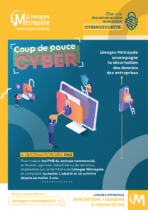 Flyer Coup de Pouce Cyber Limoges Métropole