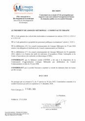 Décision concernant un avenant n°2 de prorogation par rapport à une convention d'occupation de locaux du domaine public avec la société Octonum