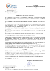 Décision de versement d'une aide à la cybersécurité - DVI