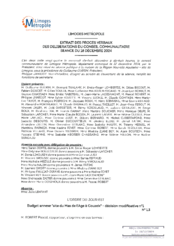 Budget annexe "site du Mas de l'Age à Couzeix" - décision modificative n°1