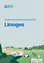 Compte-rendu d'activités GRDF Limoges 2024