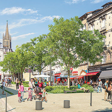 Réaménagement de la Place des Bancs 