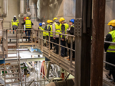 Visite Centrale Energie déchets Limoges Métropole 