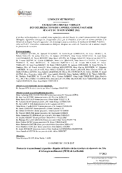 Protocole transactionnel tripartite - Reprise définitive de la structure de chaussée du Pôle d’échanges multimodal (PEM) de La Bastide