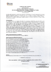 Redevance spéciale - Tarifs et modalités d'application du 1er octobre 2022 au 30 septembre 2023