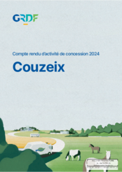 Compte-rendu d'activités GRDF Couzeix 2024 