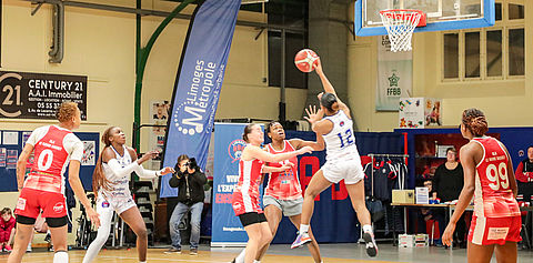 Match basket féminin LABC 