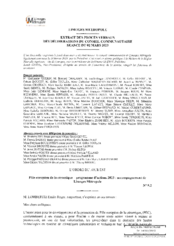 Pôle européen de la céramique – programme d’actions 2023 : accompagnement de Limoges Métropole