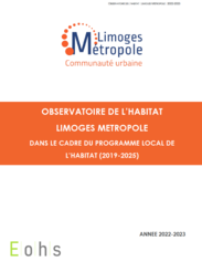 Observatoire de l'Habitat 2022 - 2023 