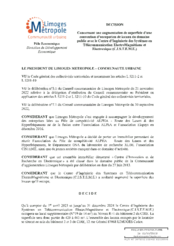 Décision concernant une augmentation de superficie d'une convention d'occupation de locaux du domaine public avec le Centre d'ingénierie des Systèmes en Télécommunication ElectroMagnétisme et Electronique (C.I.S.T.E.M.E.)