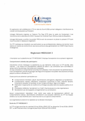 Règlement MEDILEAK 3