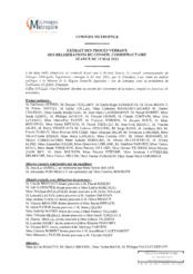 Mise à jour des opérations d'équipement