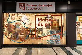 La Maison du projet de Beaubreuil Limoges - Agrandir l'image (fenêtre modale)