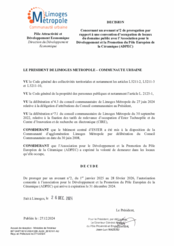 Décision concernant un avenant n°2 de prorogation par rapport à une convention d'occupation de locaux du domaine public avec l'Association pour le Développement et la Promotion du Pôle Européen de la Céramique (ADPEC)