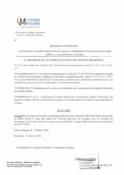 Décision concernant l'introduction d'un référé expertise dans le cadre de l'effondrement d'un mur sous le domaine public au 1 rue pennevayre à Limoges