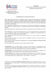Décision de versement d'une aide à la Cybersécurité - BRISARD NOGUES FEYTIAT