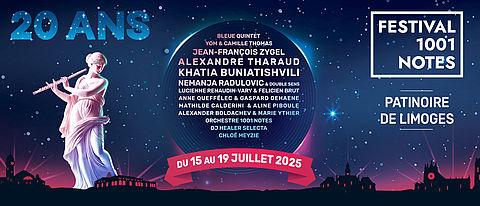 festival 1001 Notes 2025 Limoges Métropole 